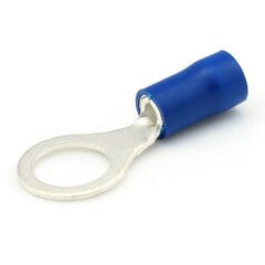 Blue Insulated 3.7mm Ring Terminal - Pack of 50