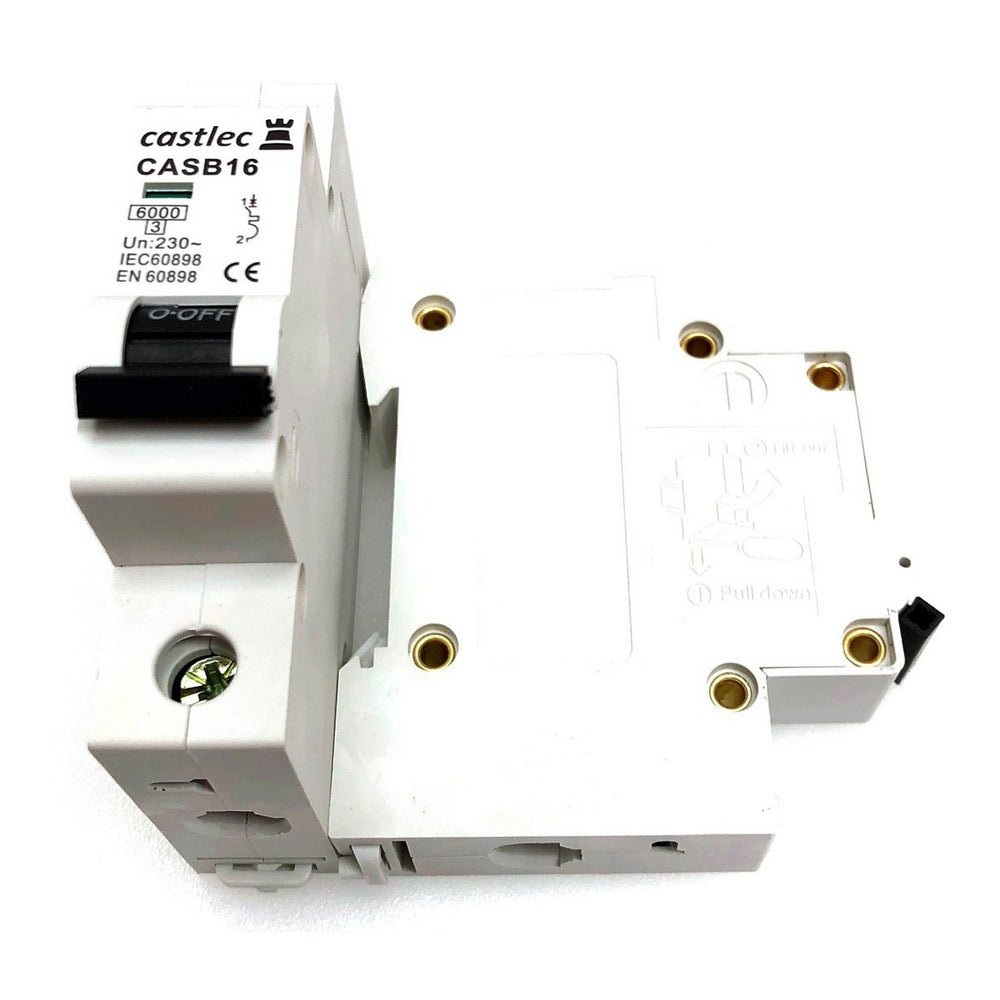 Miniature Circuit Breaker (MCB) Circuit Breaker - Type B - 230V - 16A