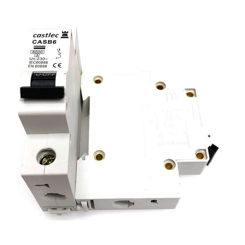 Miniature Circuit Breaker (MCB) Circuit Breaker - Type B - 230V - 6A