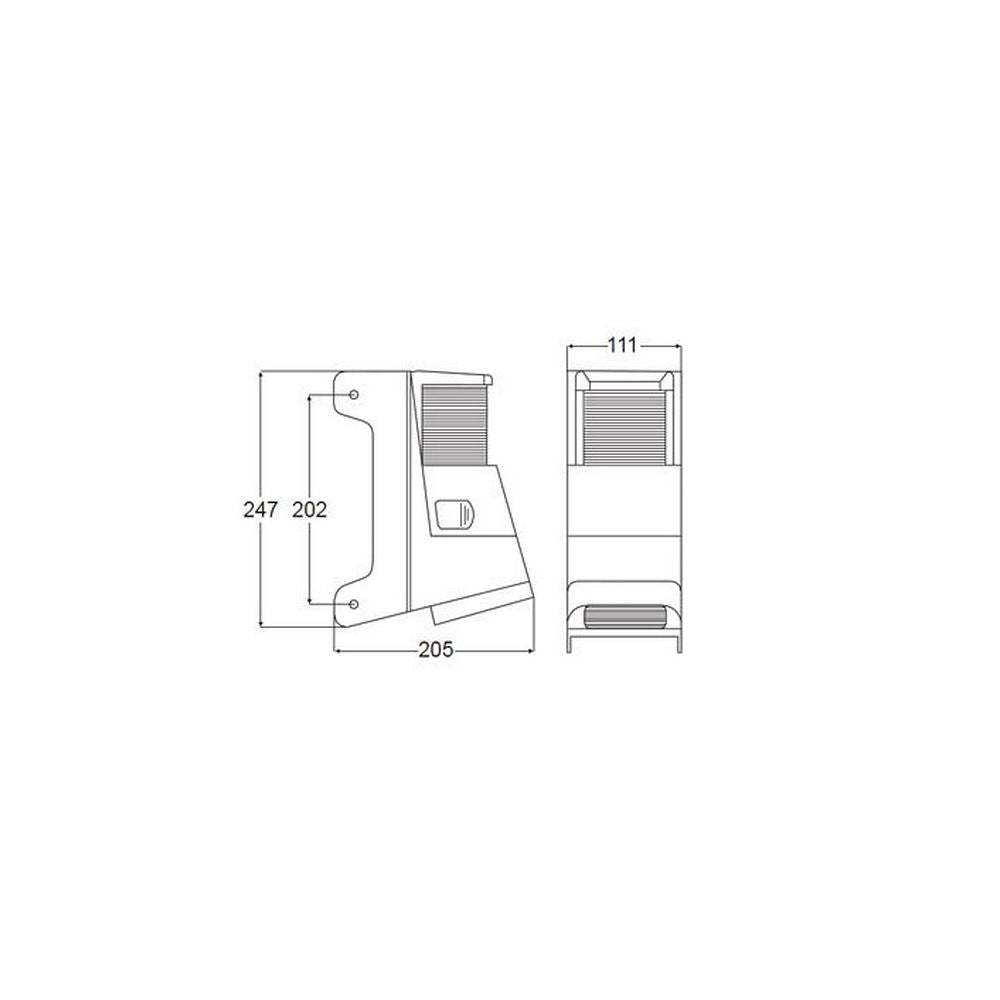 Hella Marine Halogen 8504 Masthead/Floodlight Lamps - Black