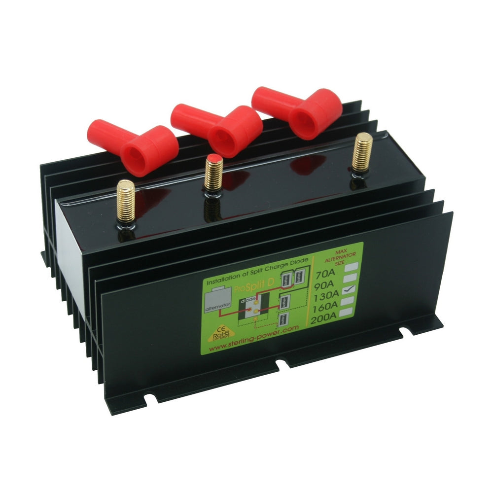 Sterling Pro Split D Split Charge Diodes 130A - 2 outputs