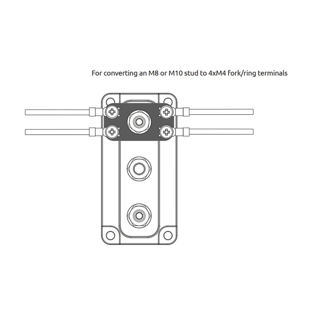 TBS DCM Adapter Plate (600A)