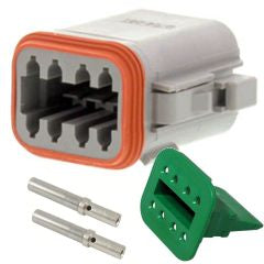 Deutsch DT 8 Way Plug Connector Kit