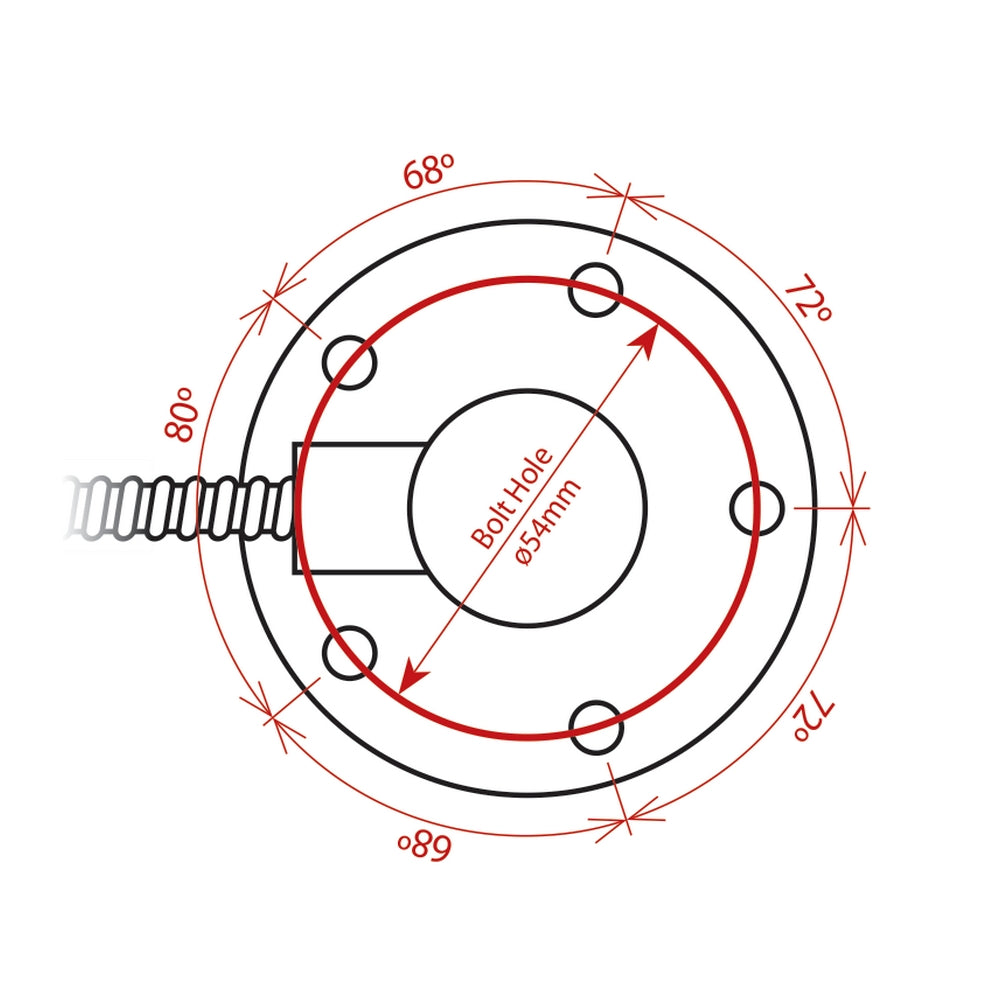 Veratron Tubular Fuel Sensor - 300mm - 90-4ohm