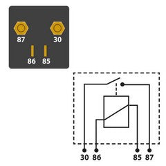 24V 100A 4 Pin Heavy Duty Normally Open Relay