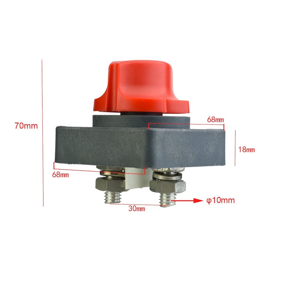 Mini Panel Mount Battery Switch 275A