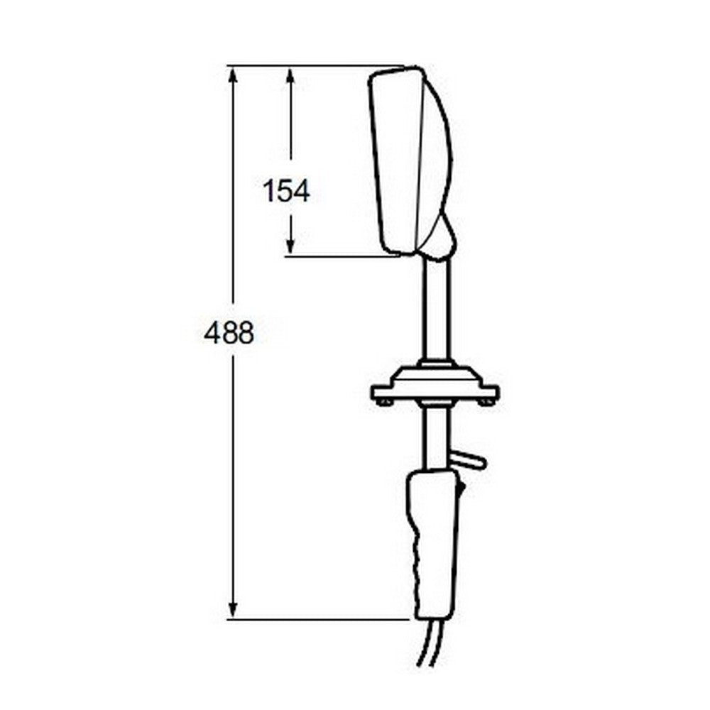 Hella Marine Through Cabin Halogen Search Light
