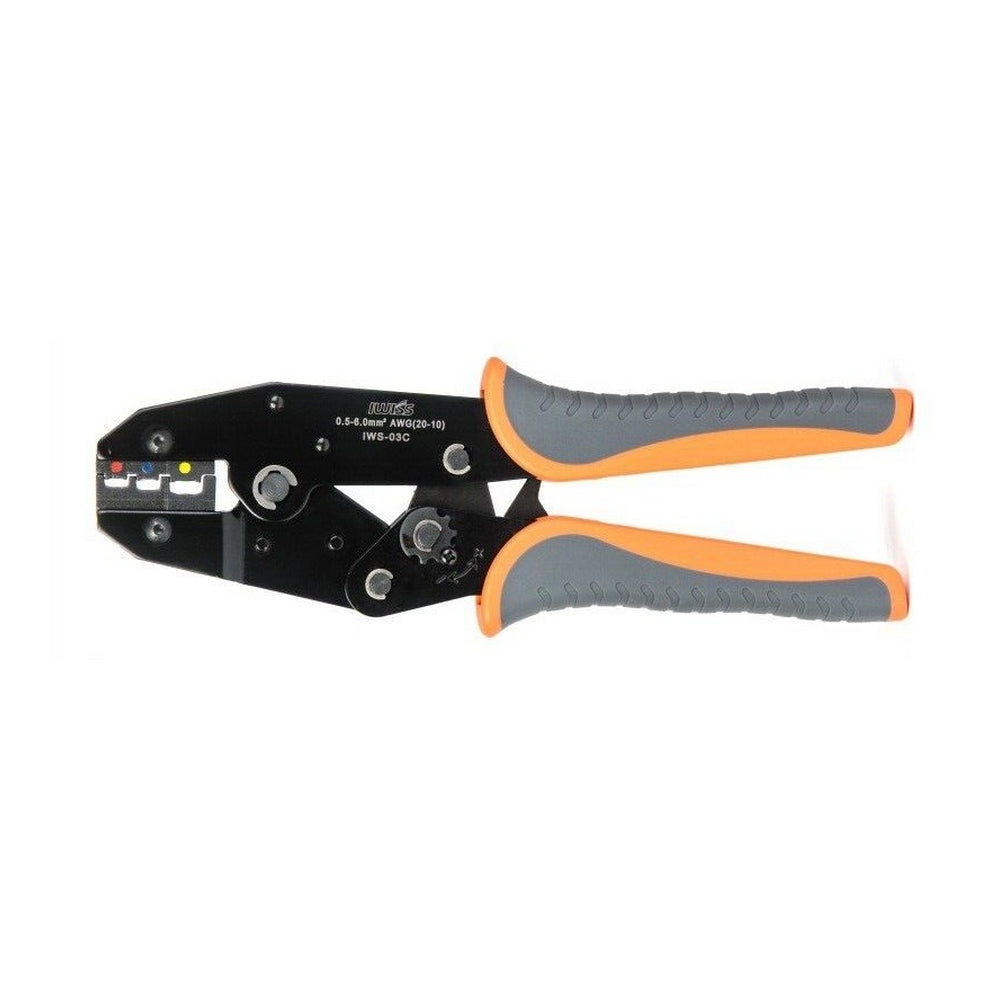 Ratchet Crimping Tool with Pre-Insulated Terminal Quick Change Die