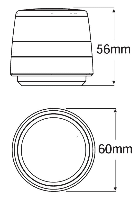 Hella Marine NaviLED 360 Compact All Round White LED Navigation Light - White Housing
