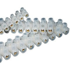 15A Nylon Cable Connector Strip (>6mm Cable)