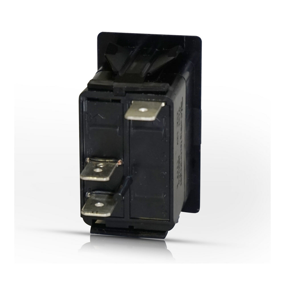 218 Series Rocker Switch Flash-Off - SP - 12/24V DC with Illumination
