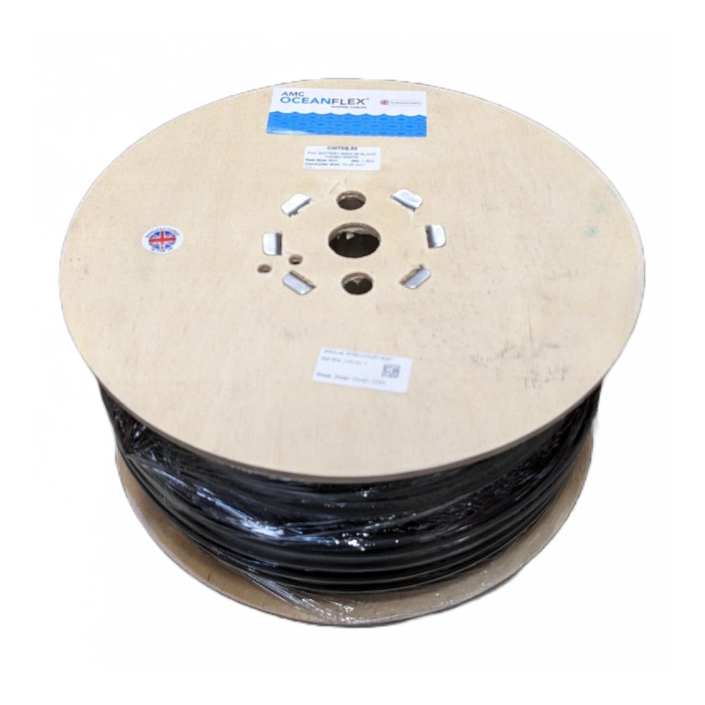 OceanFlex Marine Tinned Battery Cable - 50mm / 1 AWG - 345 amps - 50 METRE ROLL