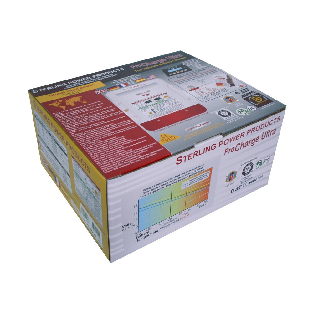 Sterling ProCharge ULTRA Battery Charger - 12V - 50A - 3 Outputs