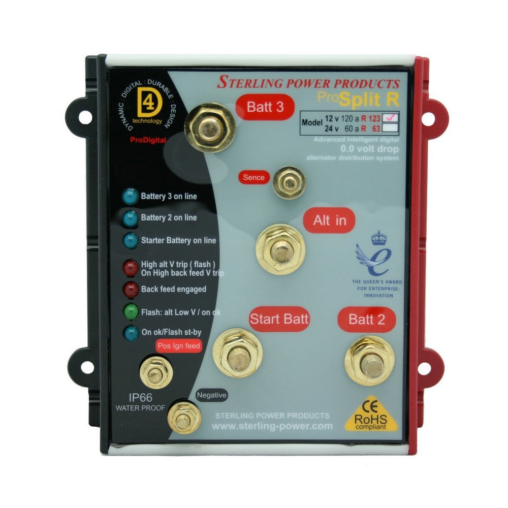 Sterling 120A 2 Bank ProSplit R Charge Diode