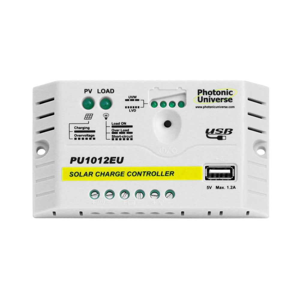 10A PWM SOLAR CHARGE CONTROLLER FOR PANELS UP TO 160W