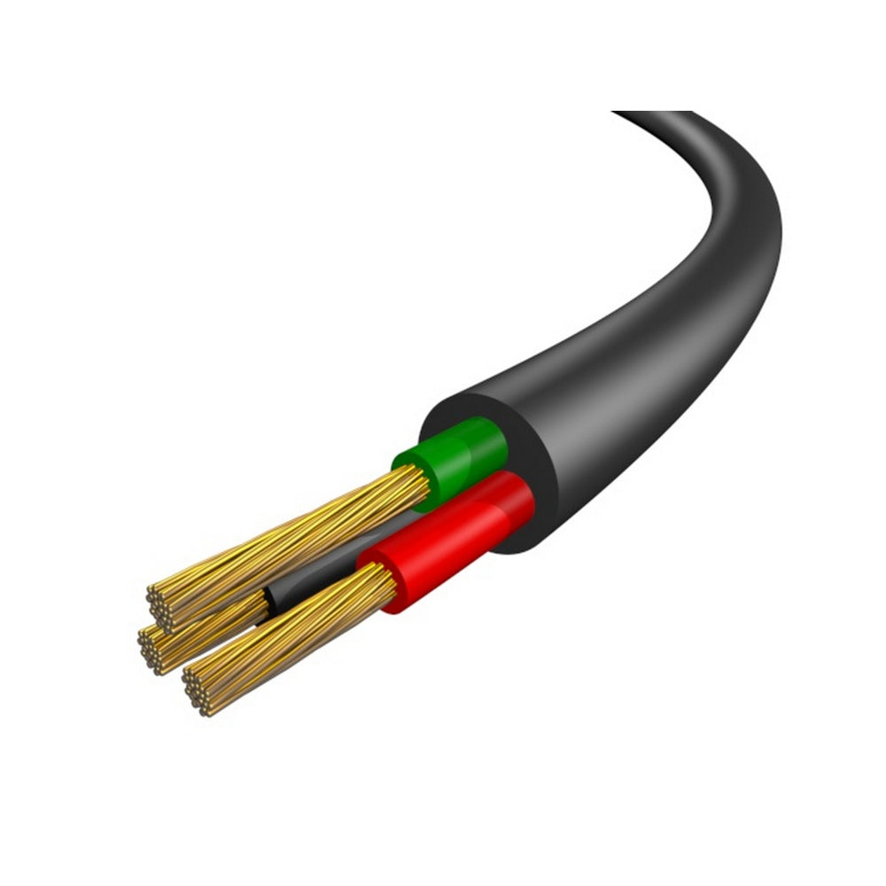 3 Core Thin Wall Cable 1mm/17 AWG 16.5A - Select Reel Size