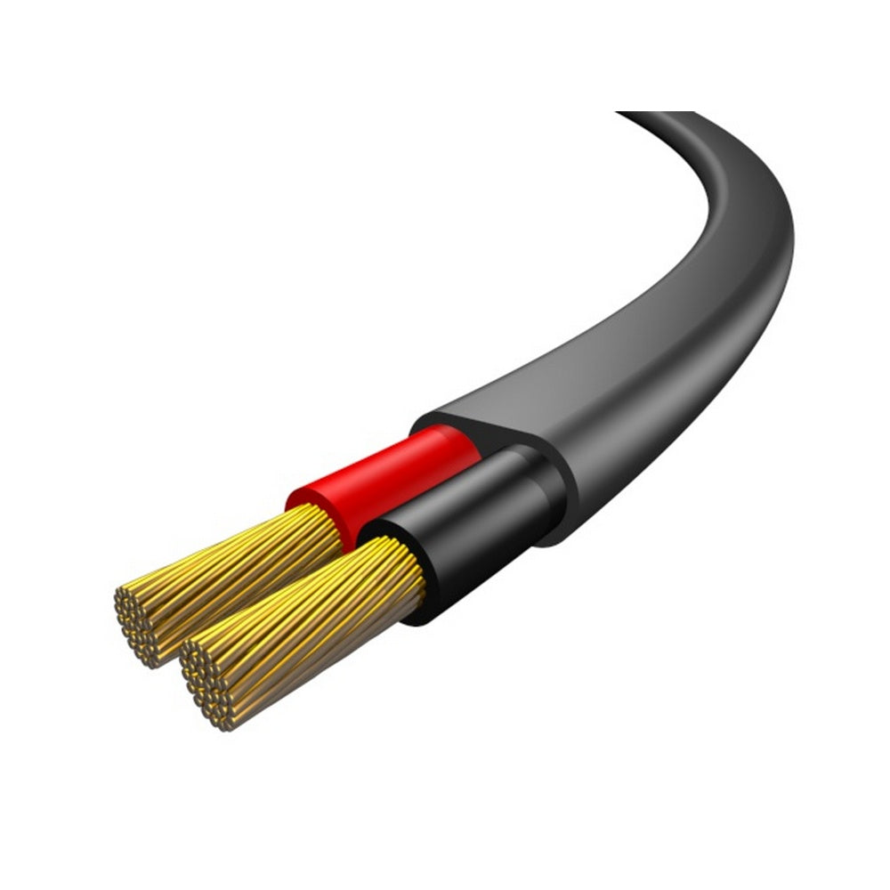 2 Core Flat Thin Wall Cable 2.5mm/14 AWG 29A - Select Reel Size