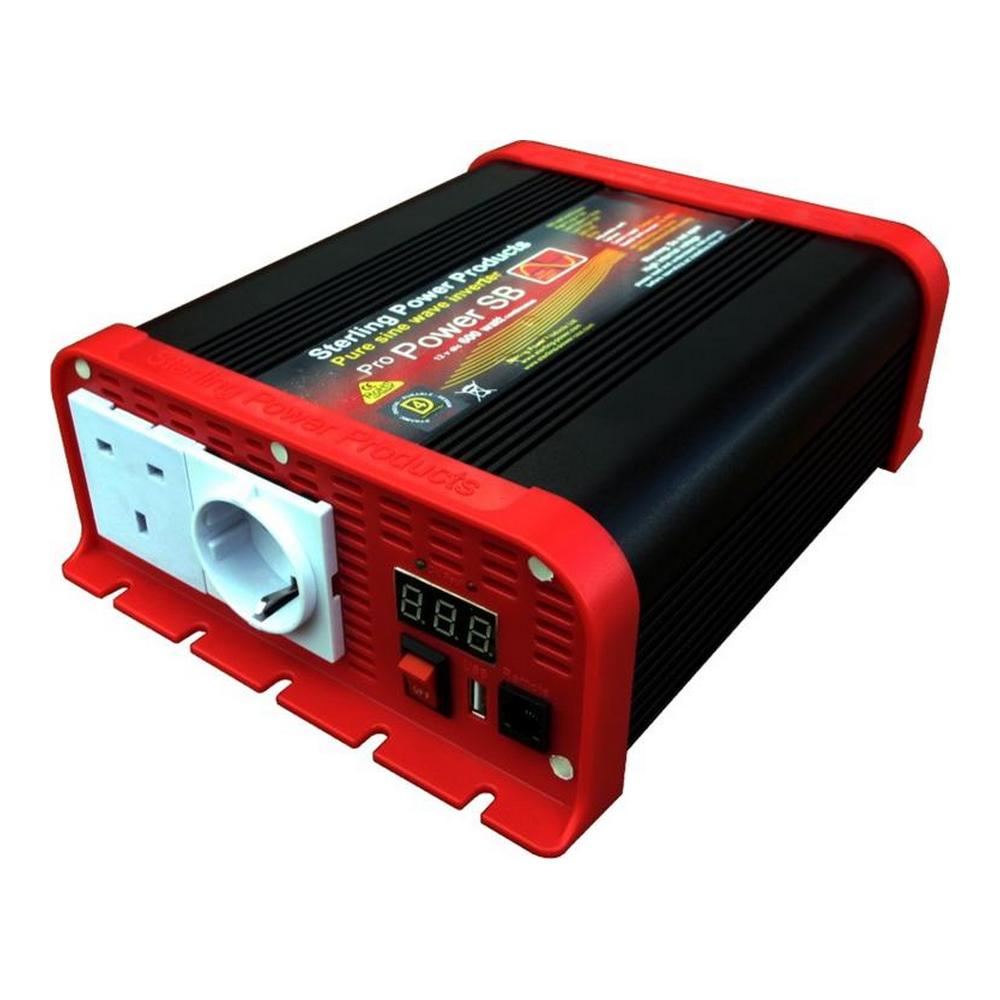 Sterling Power SB 1000W Pure Sine Wave Inverter with RCD 12V CLEARANCE