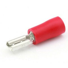 Red Insulated 2.8mm Female Spade Terminal - Pack of 50