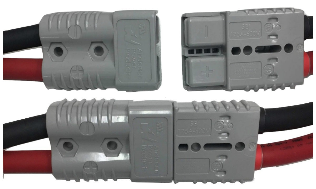 Anderson Power Connector SB175 60mm² Cable 280A - Grey