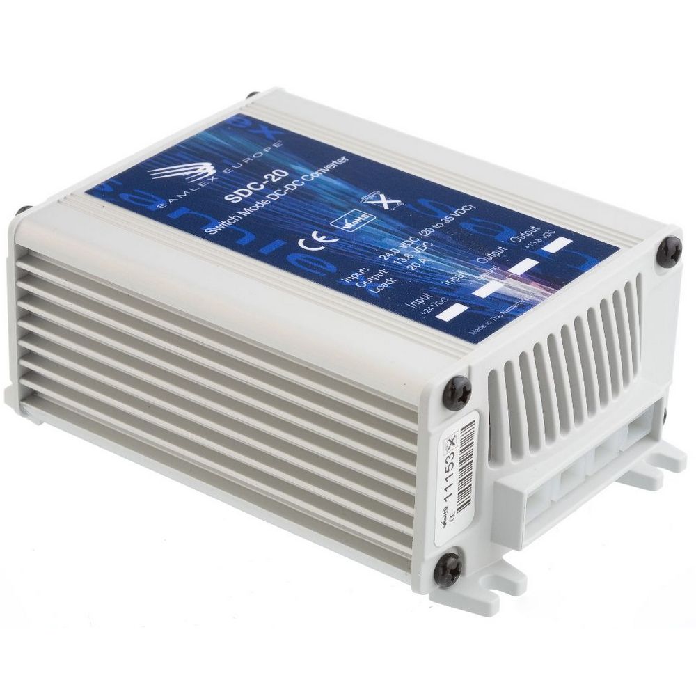 Samlex Step-Down Converter 24V>12V DC 20A