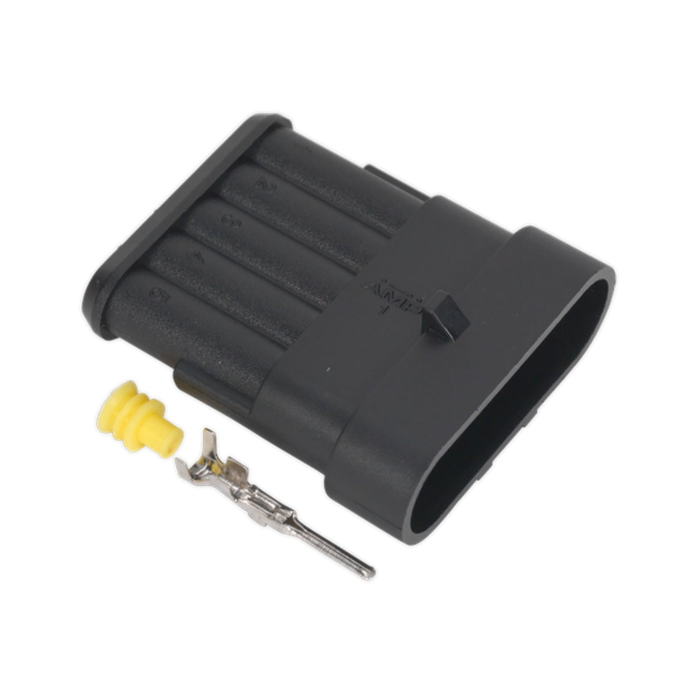 5 Way Male Superseal Connector 14A