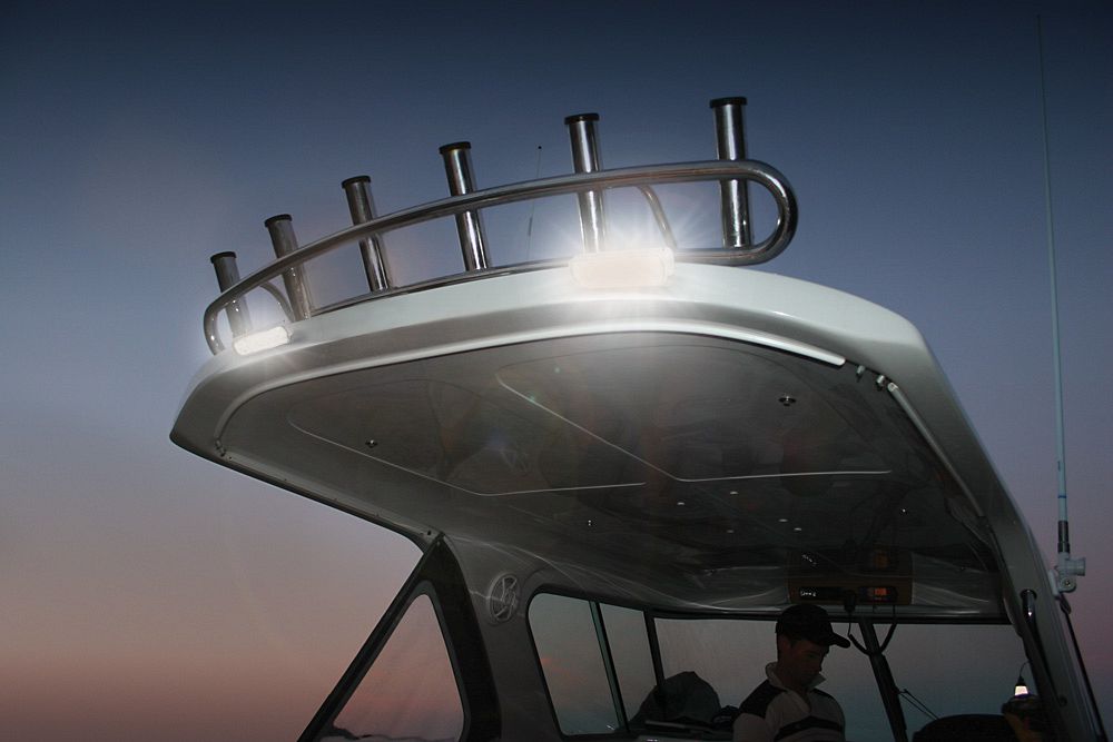 Hella Marine Sea Hawk-R Wide Spread LED Floodlight - Black Housing 9-33V