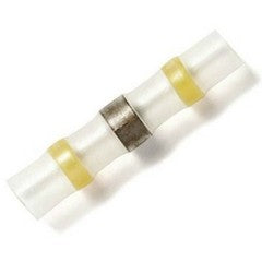 Yellow Heat Shrink Solder Butt Splice - 3 - 6mm