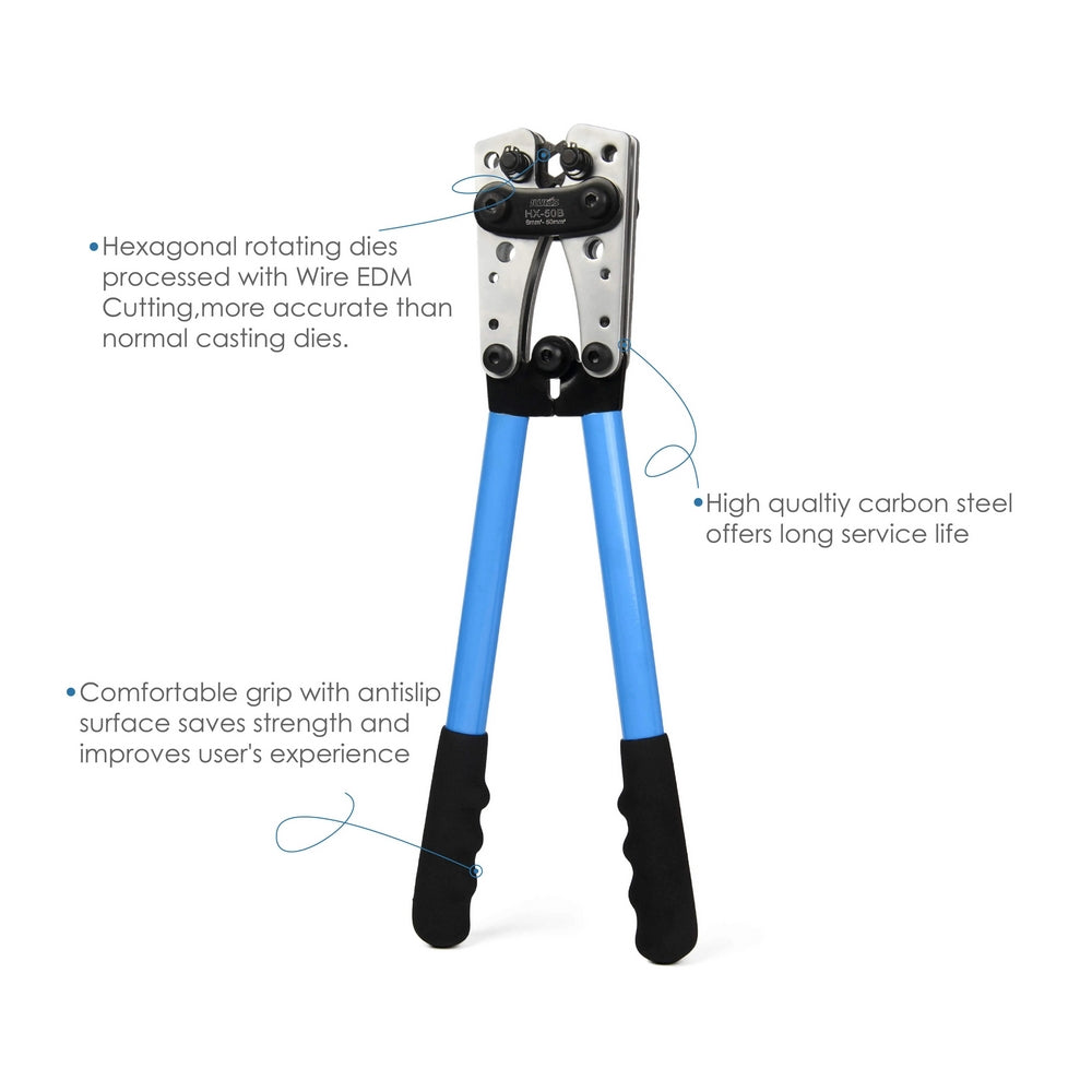 Copper Tube Terminal Crimping Tool 6-50mm