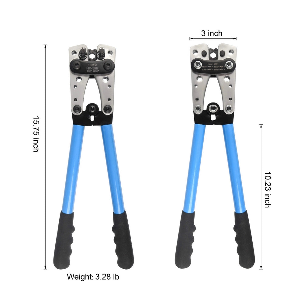Copper Tube Terminal Crimping Tool 6-50mm