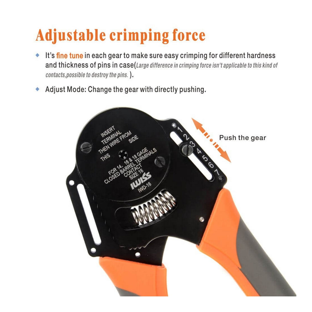 Deutsch DT Crimp Tool for Closed Barrel D-Sub Contacts