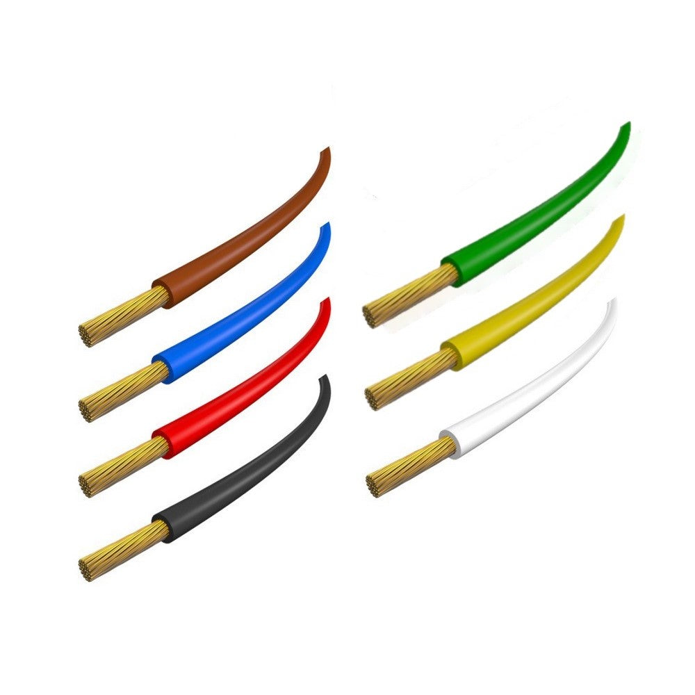 Single Core Thin Wall Cable 0.5mm²/20 AWG 11A - 50m Reel