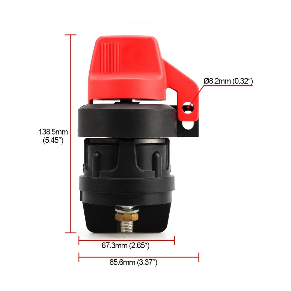 Lockable Battery Isolator Switch 200A