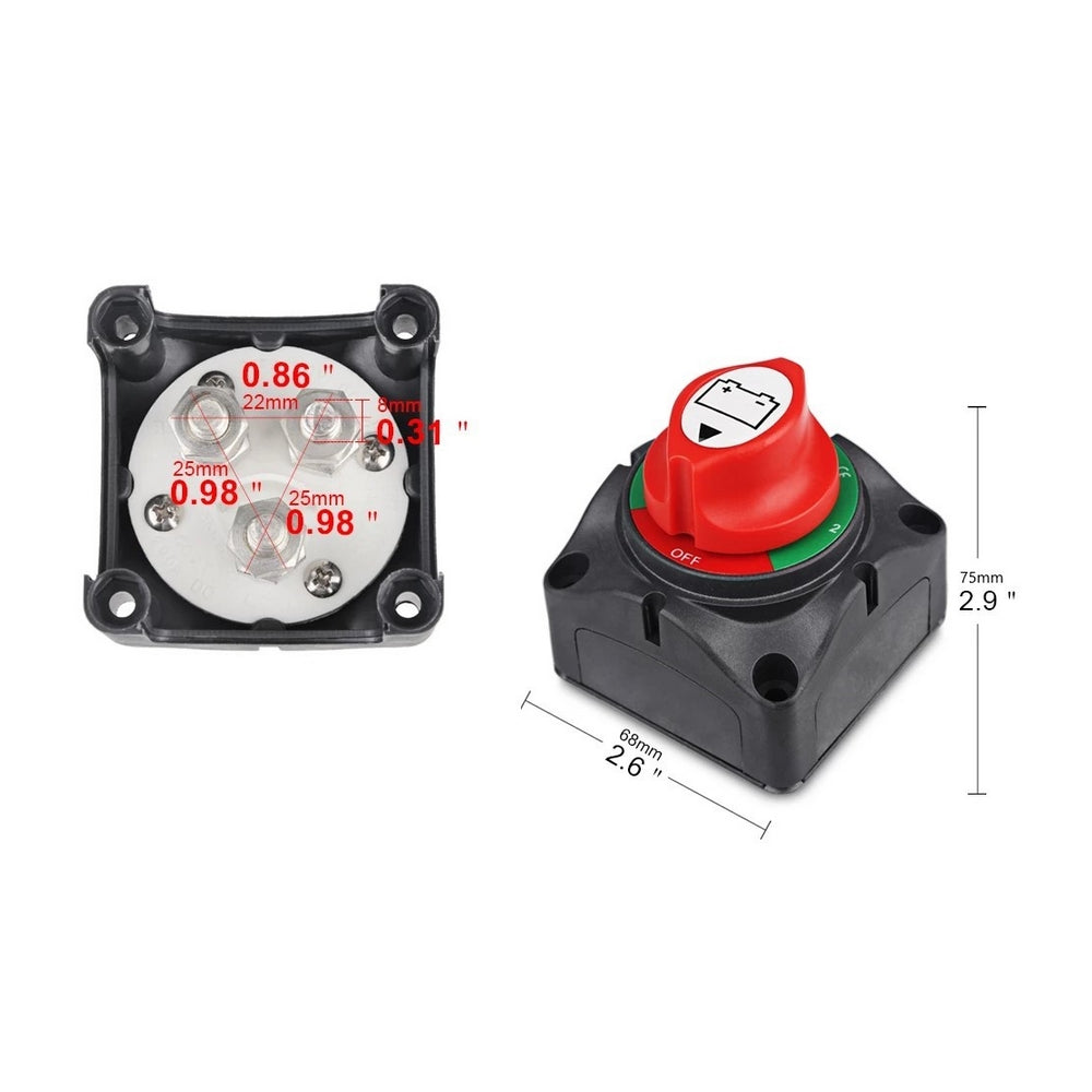 Mini Battery Selector Switch 200A