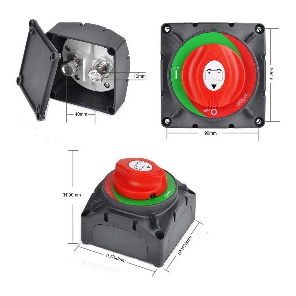 Heavy Duty Battery Switch 600A