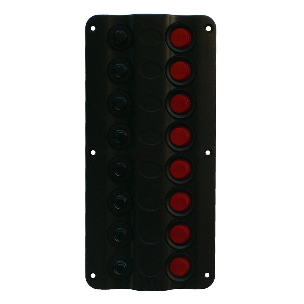 8 Way Switch Panel with Circuit Breakers