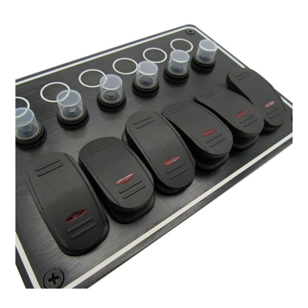 6 Way Waterproof Circuit Breaker Switch Panel