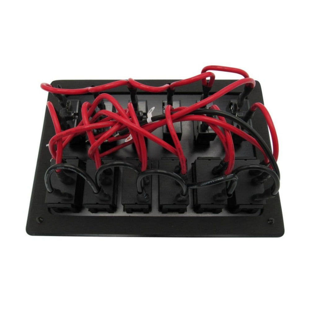 6 Way Waterproof Circuit Breaker Switch Panel