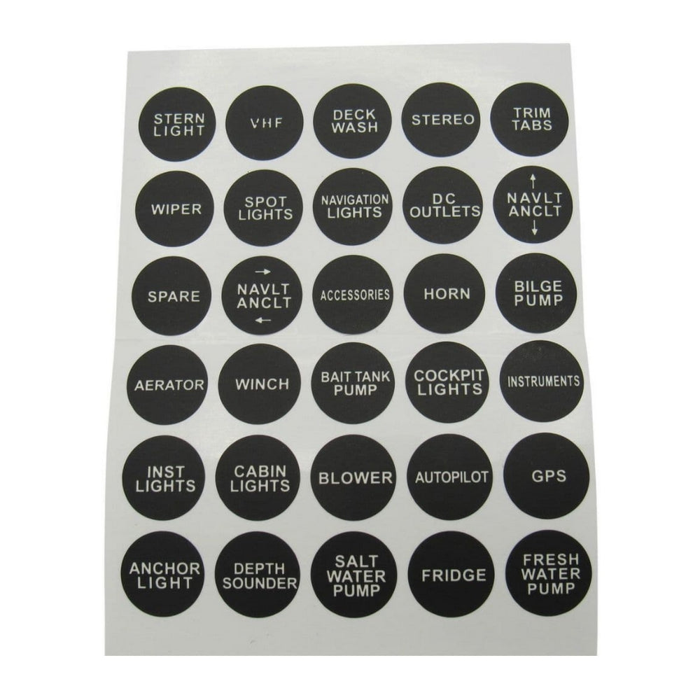 6 Way Waterproof Circuit Breaker Switch Panel