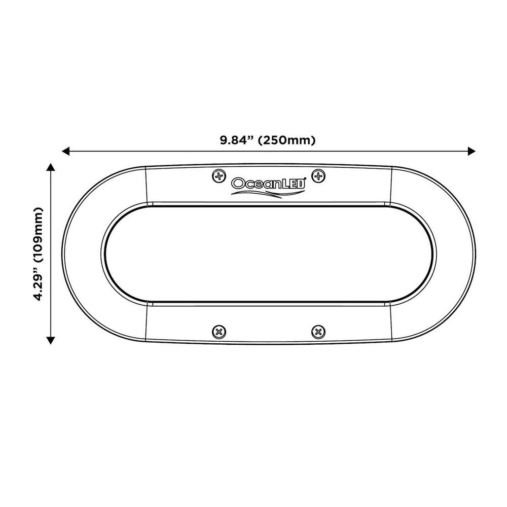 OceanLED Underwater Light - X Series X16 - DMX Colours